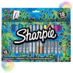 Marcadores Sharpie X18 Con 4 Metalizados