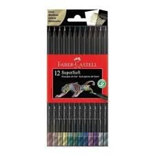 Lapiz Faber Supersoft X12 Met