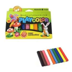 Plastilina Playcolor x 10